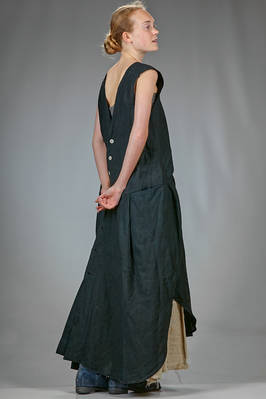 ATELIER SUPPAN - Long Dress, Wide And Asymmetrical, Built In A
