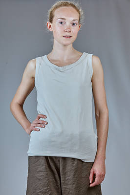 slim-fit undershirt, hip-length in cotton jersey  - 378