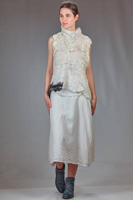 maglia in nuno feltro di seta, canapa e lana - AGOSTINA ZWILLING 