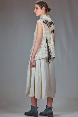 maglia in nuno feltro di seta, canapa e lana - AGOSTINA ZWILLING 
