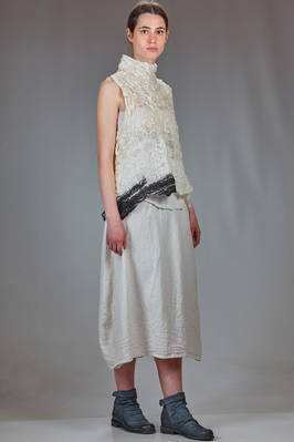 maglia in nuno feltro di seta, canapa e lana - AGOSTINA ZWILLING 