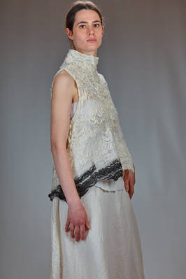 maglia in nuno feltro di seta, canapa e lana - AGOSTINA ZWILLING 