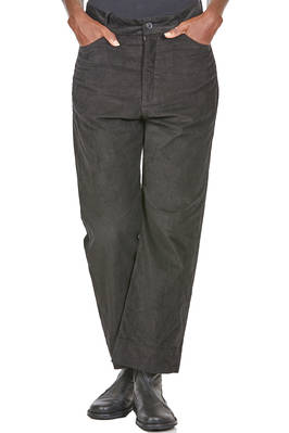 dry trousers in cotton velvet  - 371