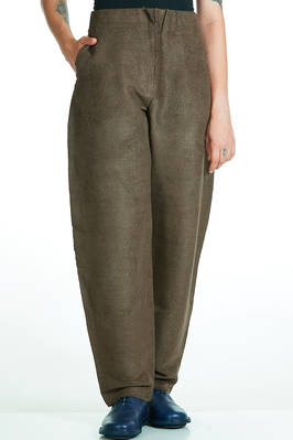 Cotton Gabardine Thread Detail Pants - Women - Ready-to-Wear