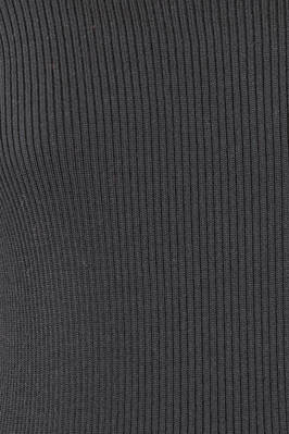 dolce-vita al fianco in maglia a costine verticali di lana - JUNYA WATANABE 