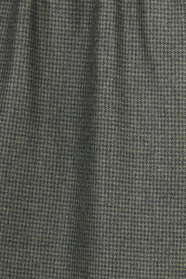 pantalone ampio in pied-de-poule di lana - DANIELA GREGIS 