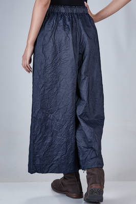 pantalone ampio in denim di cotone lavato leggero - DANIELA GREGIS 