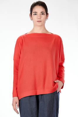 maglia lunga e ampia in maglia rasata di cachemire - DANIELA GREGIS 