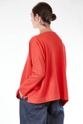 maglia lunga e ampia in maglia rasata di cachemire - DANIELA GREGIS 