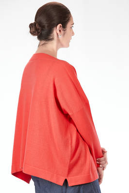 maglia lunga e ampia in maglia rasata di cachemire - DANIELA GREGIS 