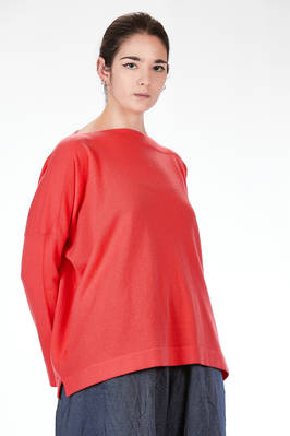 maglia lunga e ampia in maglia rasata di cachemire - DANIELA GREGIS 