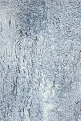 hip length vest in nuno-felt of silk organza, merino wool and tussah silk - EMANUELA ROVIDA 