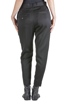 pantalone a sigaretta in gabardine di lana - NOIR KEI NINOMIYA 