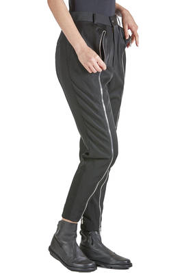pantalone a sigaretta in gabardine di lana - NOIR KEI NINOMIYA 