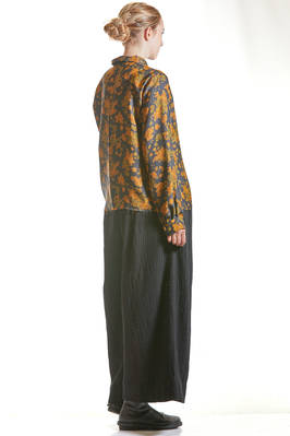 camicia classica a uomo in seta vintage con fantasia floreale - ARCHIVIO J. M. RIBOT 