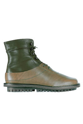 SIRA boot in soft cowhide leather and classic round rubber sole  - 383