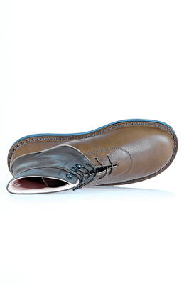 SIRA boot in soft cowhide leather and classic round rubber sole - TRIPPEN for IVO MILAN 