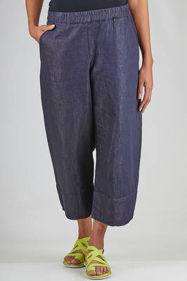 AEQUAMENTE - Wide Jeans In Cotton And Linen Denim :: Ivo Milan