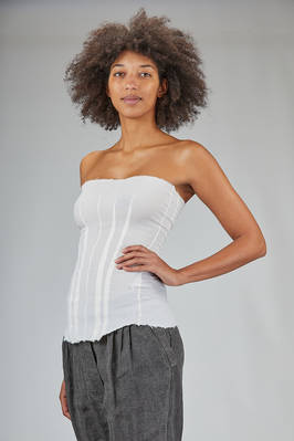 Fitted strapless hotsell top