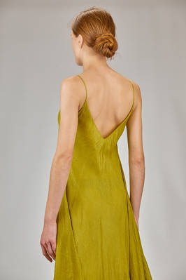 MARC LE BIHAN - Undergarment Looking Dress In Doubled Washed Silk