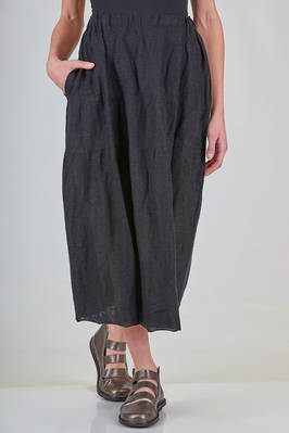 wide longuette skirt in cashmere and silk knit  - 227