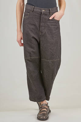 5 pockets denim jeans made of cotton  - 161
