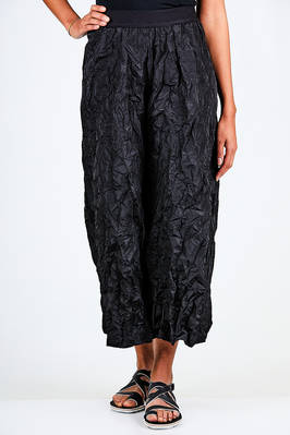 wide trousers in crinkled polyester taffeta  - 364