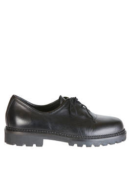 street-style derby shoe in smooth cowhide leather  - 195