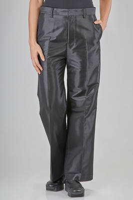 masculine trousers in polyester jacquard  - 74