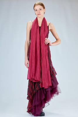 wide silk stole  - 163