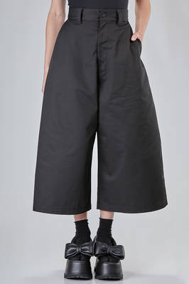 ankle trousers, closure with buttons, 5 pockets, wide leg, lean on hip  - 397