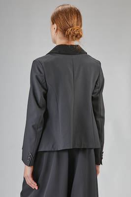 BLACK Comme des Garçons - Wool Gabardine Jacket - (Black)