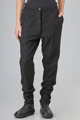 soft trousers in virgin wool gauze  - 163