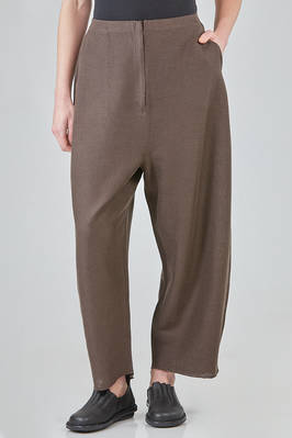 wide trousers in a very light mat-knit of silk and linen  - 227