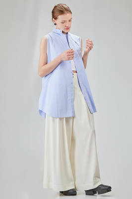 camicia lunga e ampia in cotone makò - ISABEL BENENATO 