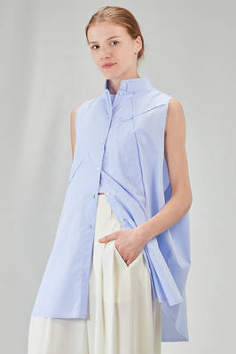 camicia lunga e ampia in cotone makò - ISABEL BENENATO 