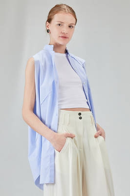 camicia lunga e ampia in cotone makò - ISABEL BENENATO 