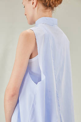 camicia lunga e ampia in cotone makò - ISABEL BENENATO 