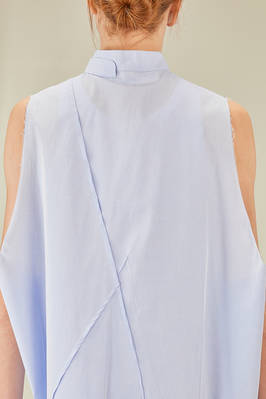 camicia lunga e ampia in cotone makò - ISABEL BENENATO 