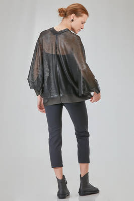 maglia al fianco, ampia, in rete di poliestere lievemente glitterato - JUNYA WATANABE 