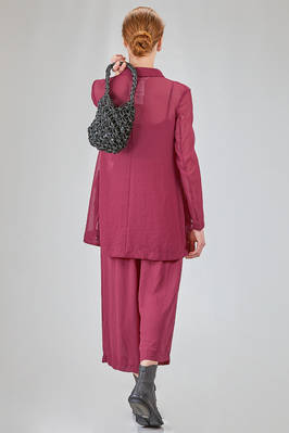 big basket bag in leather-effect with macramé knot in polyurethane - COMME des GARÇONS - COMME des GARÇONS 