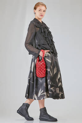 borsa piccola a cestino in simil pelle a nodi macramé  di poliuretano - COMME des GARÇONS - COMME des GARÇONS 