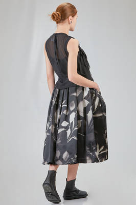 top al fianco in georgette di poliestere lavato - COMME des GARÇONS - COMME des GARÇONS 