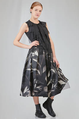 top al fianco in georgette di poliestere lavato - COMME des GARÇONS - COMME des GARÇONS 