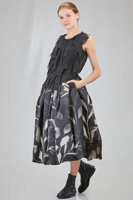top al fianco in georgette di poliestere lavato - COMME des GARÇONS - COMME des GARÇONS 