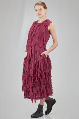 hip-lenght top in washed polyester georgette - COMME des GARÇONS - COMME des GARÇONS 
