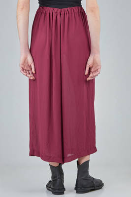 wide trousers in washed polyester georgette - COMME des GARÇONS - COMME des GARÇONS 