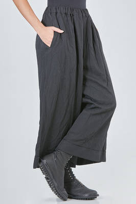 pantalone ampio in tela techno di poliestere lavato - COMME des GARÇONS - COMME des GARÇONS 