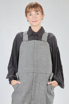 hip-lenght sweater, oversize, in faux fur long-pile polyester knit - NOIR KEI NINOMIYA 