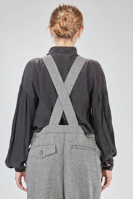 hip-lenght sweater, oversize, in faux fur long-pile polyester knit - NOIR KEI NINOMIYA 